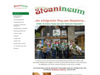 stoanineum.at Webseite Vorschau
