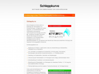 schleppkurve.com Webseite Vorschau
