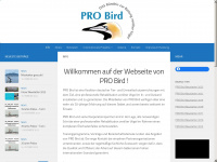 probird.de Webseite Vorschau