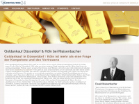 goldankauf-maisenbacher.de Webseite Vorschau
