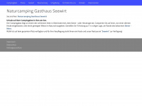 camping-seewirt.at Webseite Vorschau