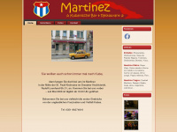 martinez-restaurant.de Webseite Vorschau