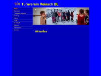 tvreinach.ch Webseite Vorschau