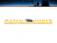 astromerk.de Webseite Vorschau
