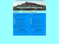 ibiza-poster-shop.com Webseite Vorschau