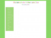 marienschule-haltern.de Webseite Vorschau