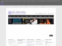 iainabernethy.co.uk Webseite Vorschau