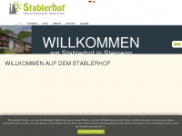 stablerhof.it Webseite Vorschau