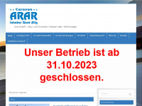 arar.ch Webseite Vorschau