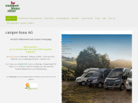 camper-huus.ch Webseite Vorschau