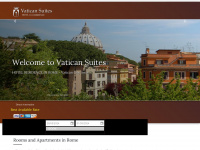 vatican-suites.com Webseite Vorschau
