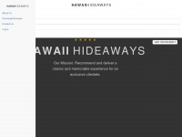 hawaiihideaways.com Webseite Vorschau
