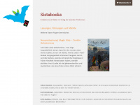 sistabooks.ch Webseite Vorschau