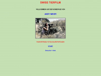 swiss-tierfilm.ch Webseite Vorschau