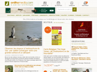 ornithomedia.com Webseite Vorschau