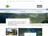 parcdoubs.ch Webseite Vorschau