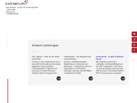 conarum.com Webseite Vorschau