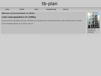 tb-plan.com Webseite Vorschau