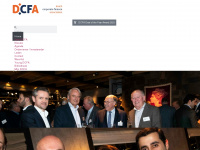 dcfa.nl Webseite Vorschau