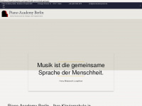 piano-academy-berlin.de Webseite Vorschau