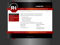 hamann-logistik.de Webseite Vorschau