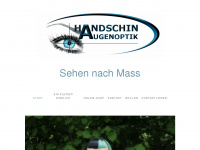 handschinaugenoptik.ch Webseite Vorschau