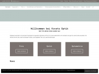 kovats.ch Webseite Vorschau