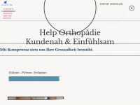 help-orthopaedie.at Webseite Vorschau