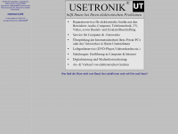 usetronik.de Webseite Vorschau