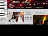 manni-capello.de Webseite Vorschau