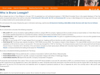 lowagie.com Webseite Vorschau