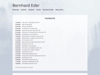 bernhardeder.net Webseite Vorschau