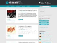 visualswirl.com Webseite Vorschau