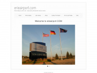 erieairport.com Webseite Vorschau