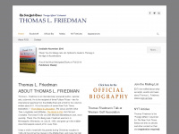 thomaslfriedman.com Webseite Vorschau