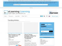 elearninglearning.com Webseite Vorschau