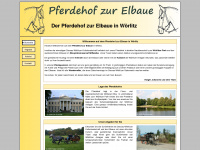 pferdehof-zur-elbaue.de Webseite Vorschau