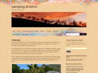 campingelzorro.com Webseite Vorschau