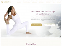 yogadelta.de Webseite Vorschau