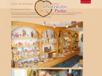 schnitzstubn.at Webseite Vorschau