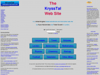 krysstal.com Webseite Vorschau