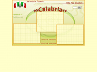 calabria-lieferservice.de Webseite Vorschau