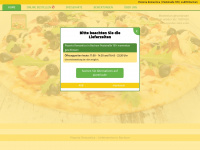 pizza-service-romantica.de Webseite Vorschau