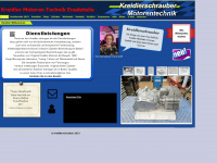 kreidlerschrauber.com Webseite Vorschau