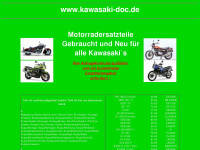 kawasaki-doc.de Webseite Vorschau