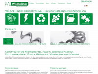 wildfellner.at Webseite Vorschau