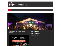kulturverein-hoesbach.de Webseite Vorschau