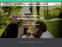 tour-disco.de Webseite Vorschau