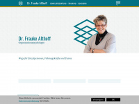 dr-althoff.de Webseite Vorschau