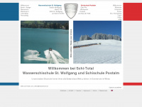 wasserschi.at Webseite Vorschau